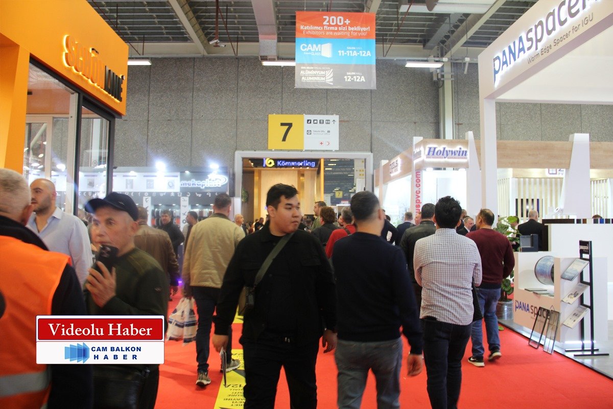 2025 Tüyap Avrasya Pencere Kapı ve Cam Balkon Fuarı 2 Günündede Doldu Taştı